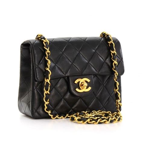 chanel canvas leather bag|chanel bag leather types.